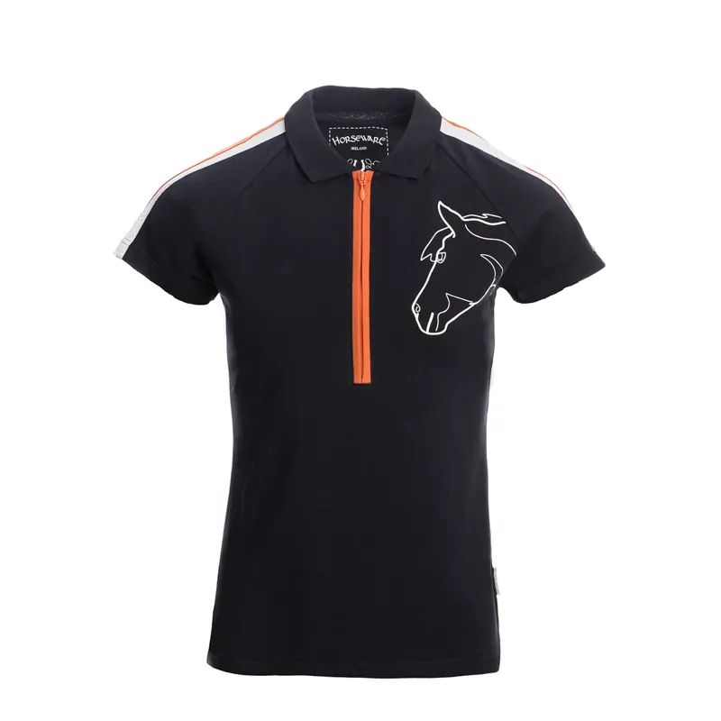 Horseware Sporty Flamboro Polo Shirt - Navy